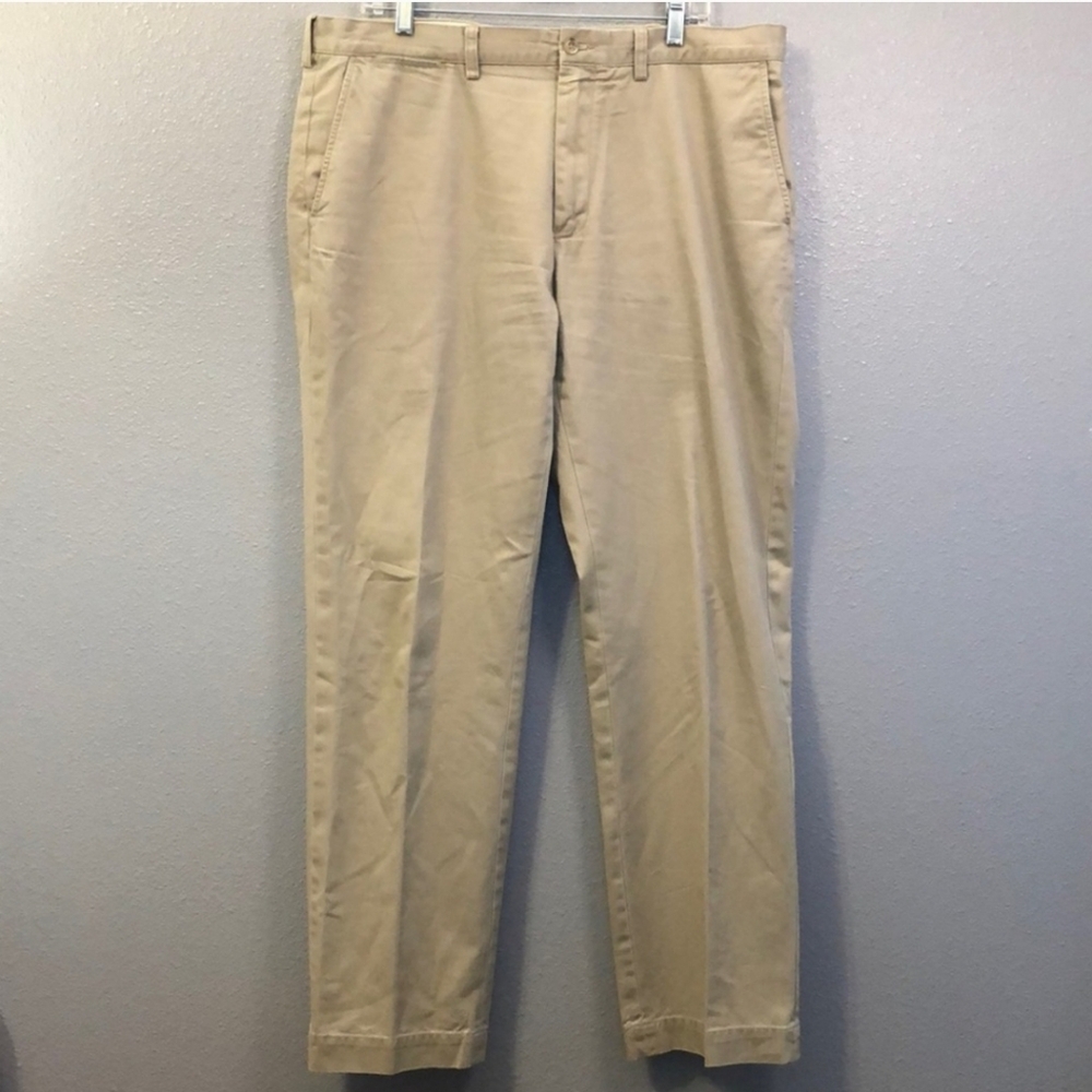 Polo by Ralph Lauren slacks Men's 38 / 34 khaki dress pants EUC